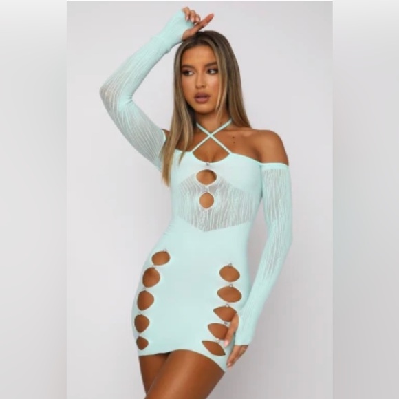 *SOLD* White Fox Boutique “Keep on Looking” Dress - Picture 1 of 3